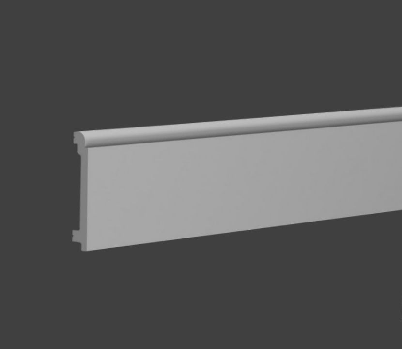 Плинтус полиуретановый Европласт 6.53.116 2000х100х16 мм